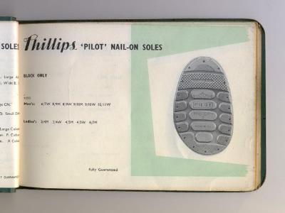 Phillips Shoe repairs, 2 advert items -  select me for a larger image