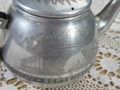 Festival of Britain Tea pot, Swan -  select me for a larger image