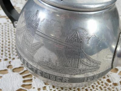 Festival of Britain Tea pot, Swan -  select me for a larger image