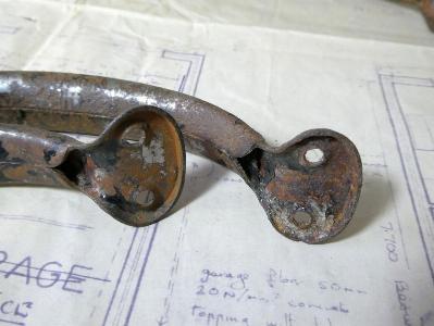 Steel pull handles, pairs -  select me for a larger image