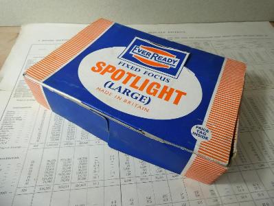 Ever-Ready torches, 4 in box. -  select me for a larger image