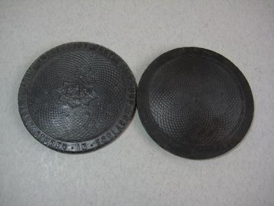 Claudius Ash advert coasters -  select me for a larger image